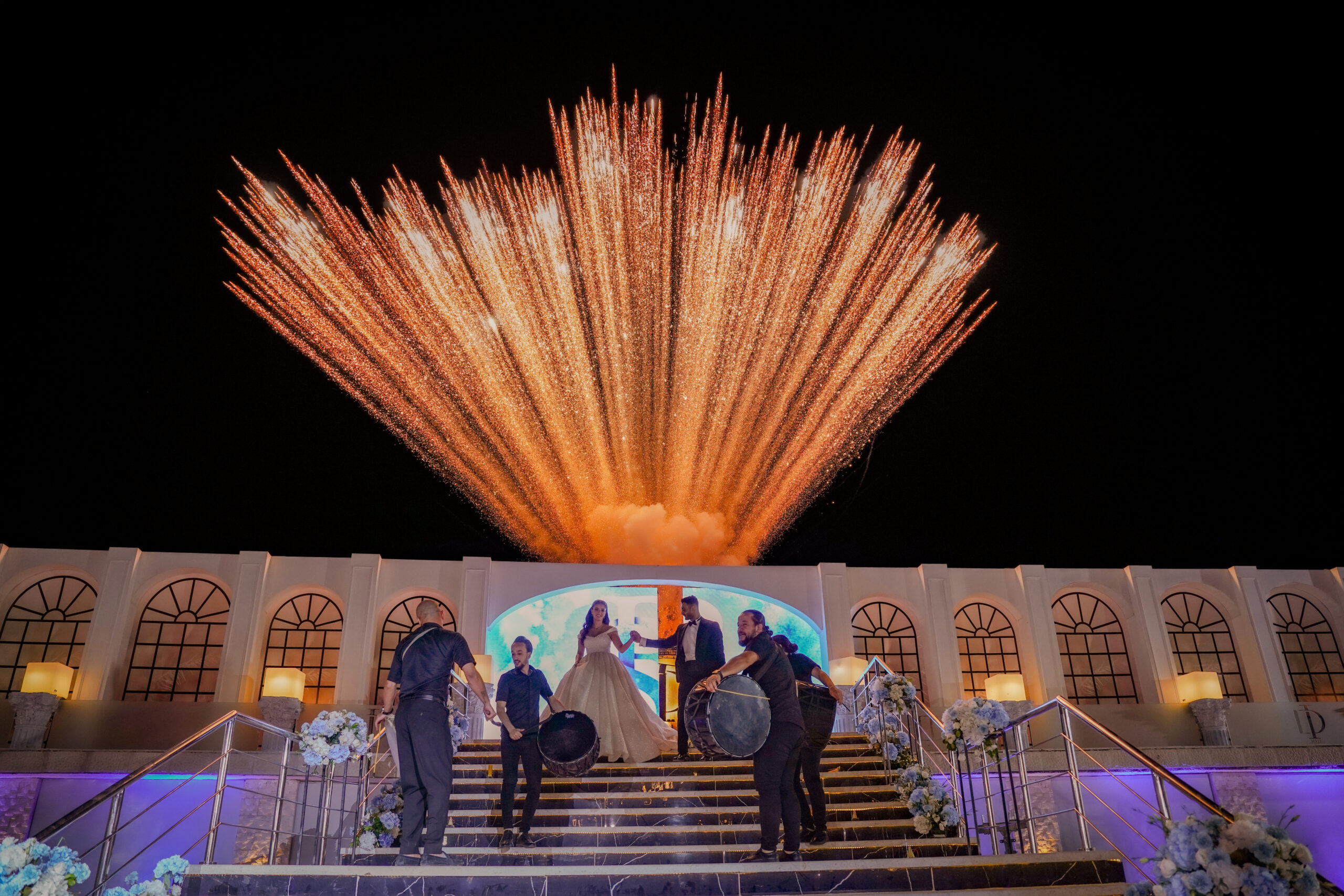 Fireworks Over the Grand Entrance
